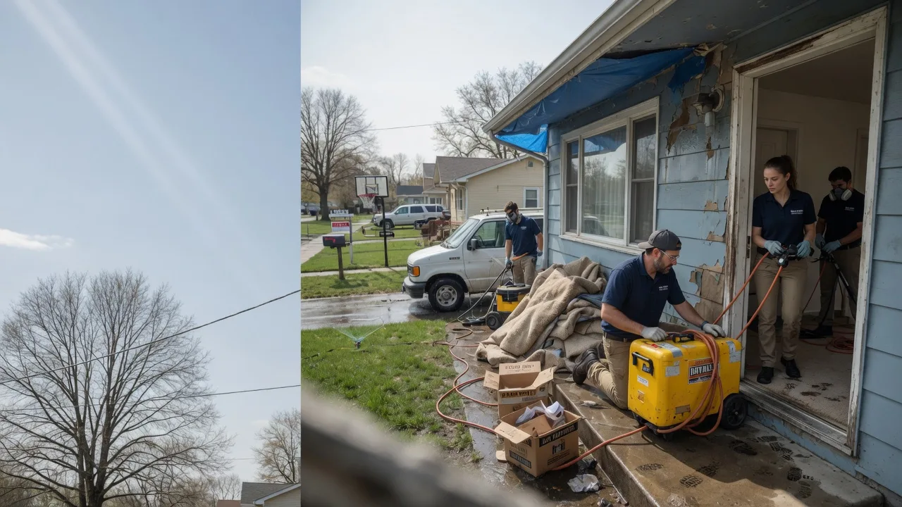 Basement Flood Cleanup in Isom, KY near me
